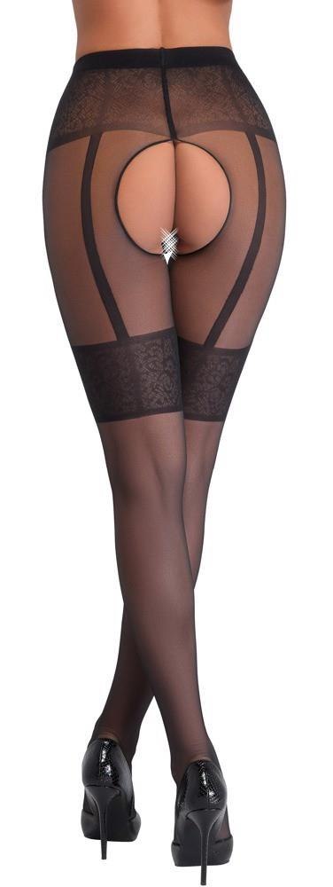 Crotchless Tights 4 Cottelli LEGWEAR