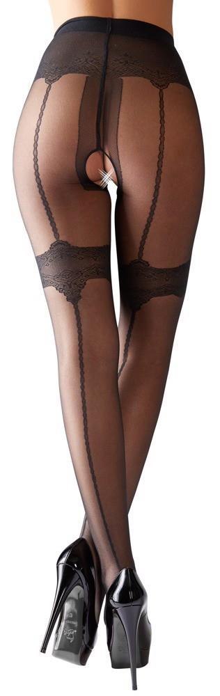 Crotchless Tights 5 Cottelli LEGWEAR
