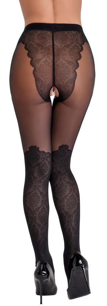 Crotchless Tights 5 Cottelli LEGWEAR