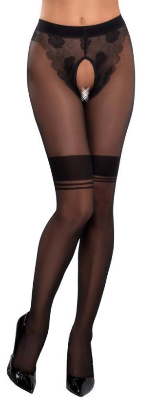 Crotchless tights 5 Cottelli LEGWEAR