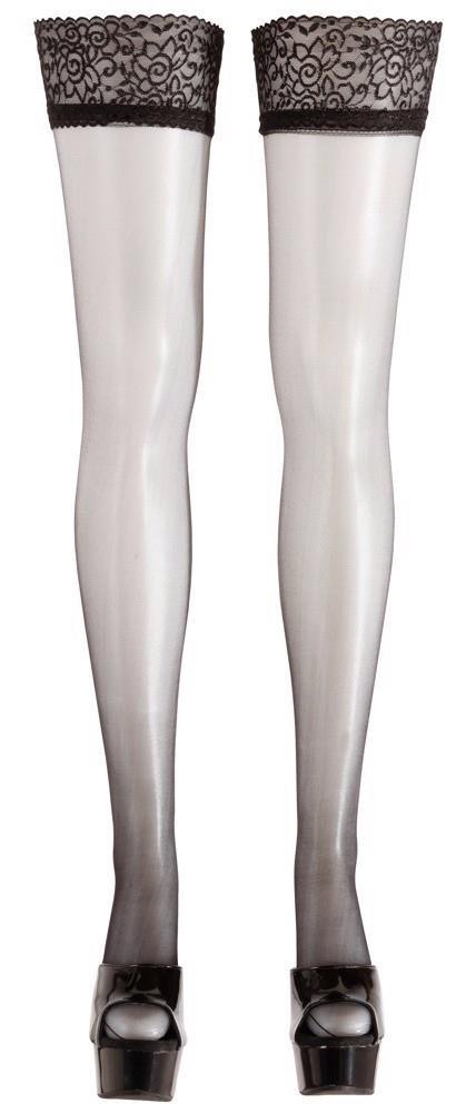 Hold-up Stockings black 3 Cottelli LEGWEAR Hold-up Stockings black 3 Cottelli LEGWEAR