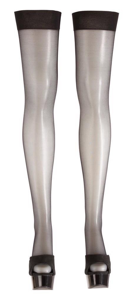 Stockings black 4 Cottelli LEGWEAR Stockings black 4 Cottelli LEGWEAR