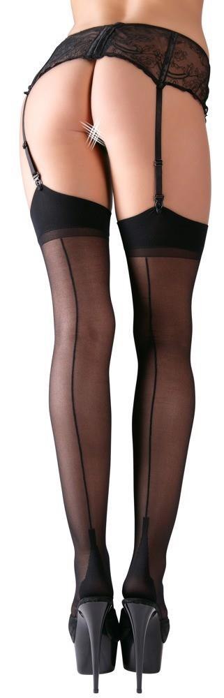 Stockings with seam black 7 Cottelli LEGWEAR Stockings with seam black 7 Cottelli LEGWEAR