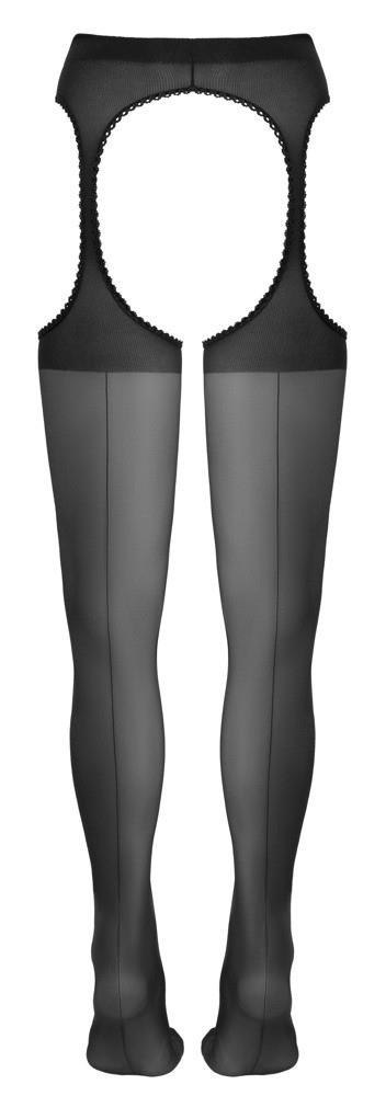 Suspender Stockings black 5 Cottelli LEGWEAR