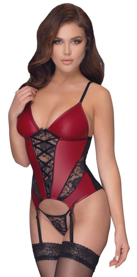 Basque red/black XL Cottelli LINGERIE Basque red/black XL Cottelli LINGERIE
