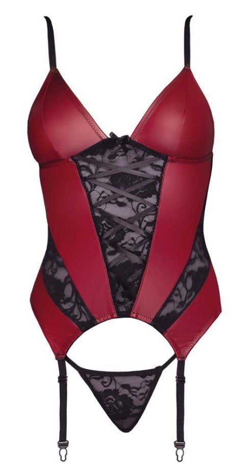 Basque red/black XL Cottelli LINGERIE Basque red/black XL Cottelli LINGERIE