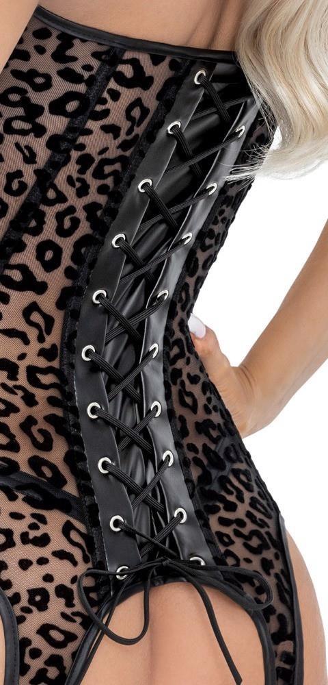 Corset leo L Noir