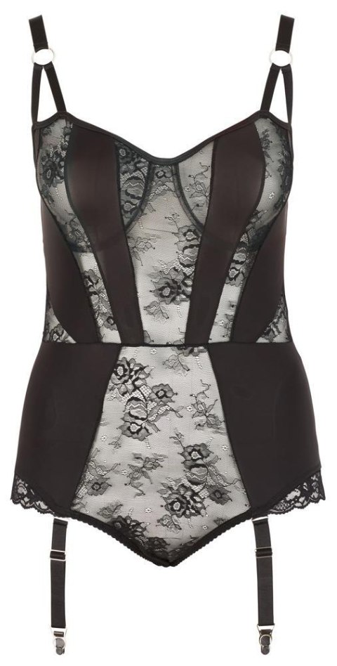 Lace Body 85E/L Cottelli CURVES Lace Body 85E/L Cottelli CURVES