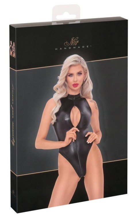Body with Zip L Noir