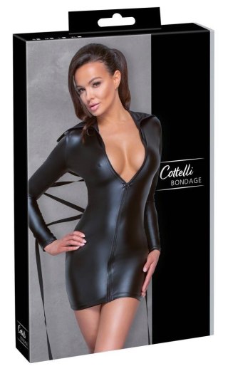 Dress black XL Cottelli BONDAGE