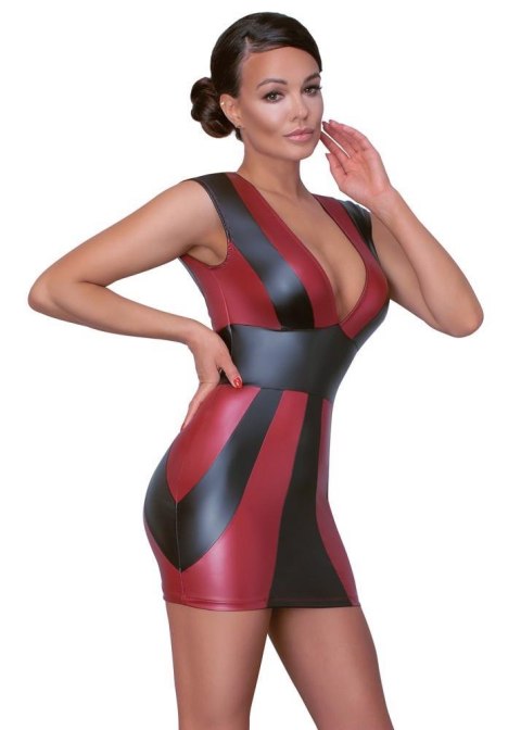 Dress red/black XL Cottelli PARTY