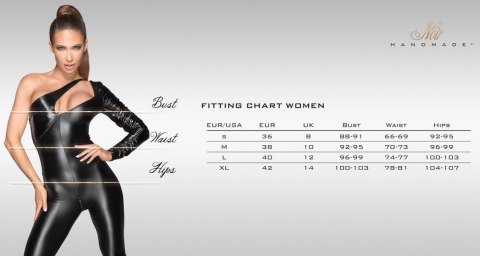 Dress transparent S Noir