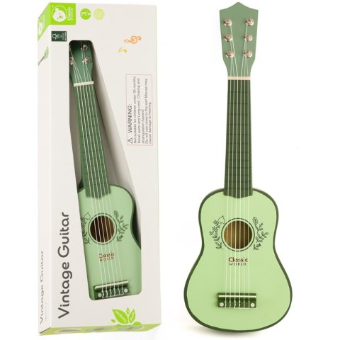 CLASSIC WORLD Drewniana Gitara Vintage dla Dzieci 3+ Classic World