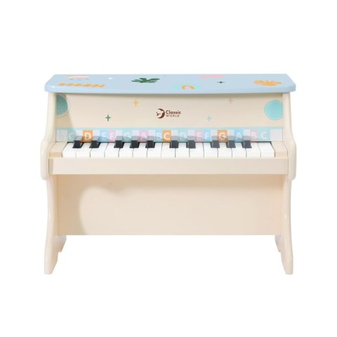 CLASSIC WORLD Pianino Muzyczne dla Dzieci Nauka Gry + Książeczka Classic World