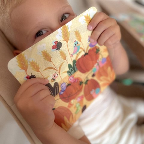 TOOKY TOY Drewniana Gra Nauka Liczenia Zwierzątka Tooky Toy
