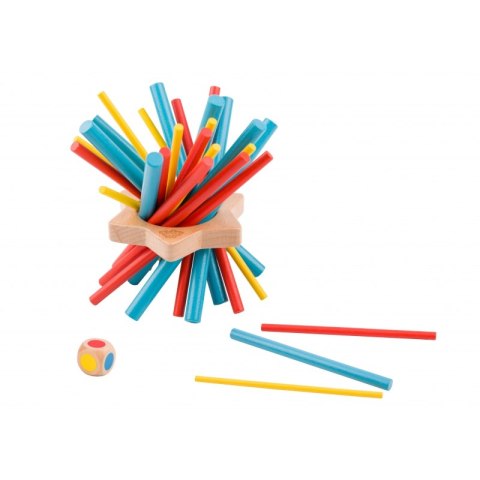 TOOKY TOY Drewniana Gra Zręcznościowa Bierki Zwariowane Patyczki Tooky Toy TOOKY TOY Drewniana Gra Zręcznościowa Bierki Zwariowane Patyczki Tooky Toy