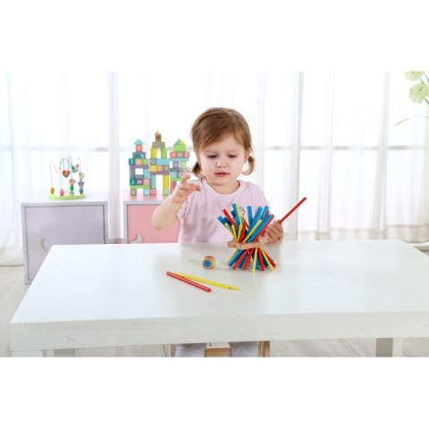 TOOKY TOY Drewniana Gra Zręcznościowa Bierki Zwariowane Patyczki Tooky Toy TOOKY TOY Drewniana Gra Zręcznościowa Bierki Zwariowane Patyczki Tooky Toy