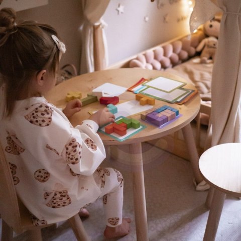 Tooky Toy Układanka Klocki Tetris 10 Poziomów Trudności 22 el. Tooky Toy