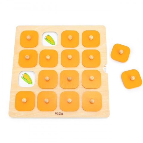 VIGA Memory Gra Pamięciowa Zgadnij Obrazki 10 Kart Montessori Viga Toys VIGA Memory Gra Pamięciowa Zgadnij Obrazki 10 Kart Montessori Viga Toys