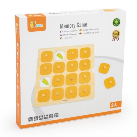VIGA Memory Gra Pamięciowa Zgadnij Obrazki 10 Kart Montessori Viga Toys VIGA Memory Gra Pamięciowa Zgadnij Obrazki 10 Kart Montessori Viga Toys