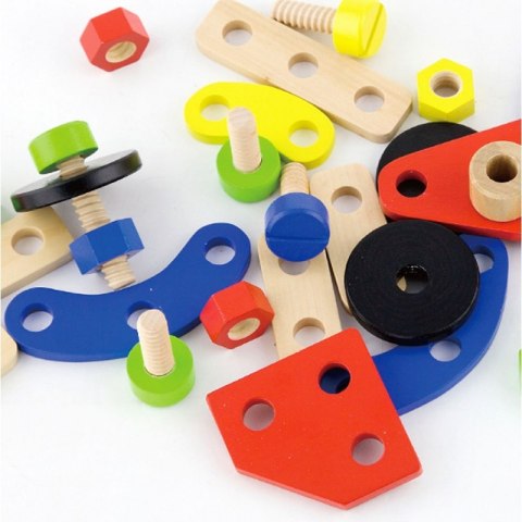 Viga Zestaw klocków konstrukcyjnych 68 elementów Montessori Viga Toys