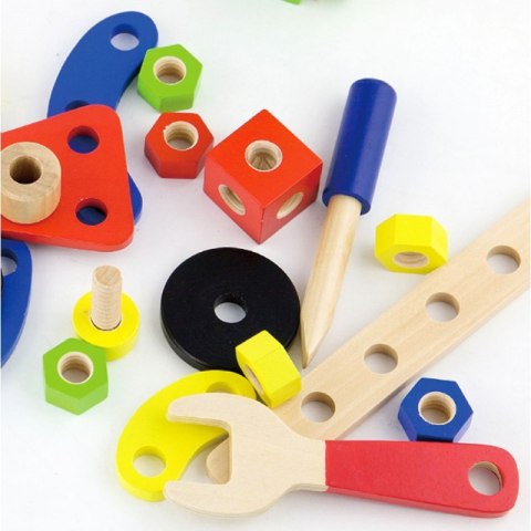 Viga Zestaw klocków konstrukcyjnych 68 elementów Montessori Viga Toys