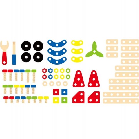Viga Zestaw klocków konstrukcyjnych 68 elementów Montessori Viga Toys