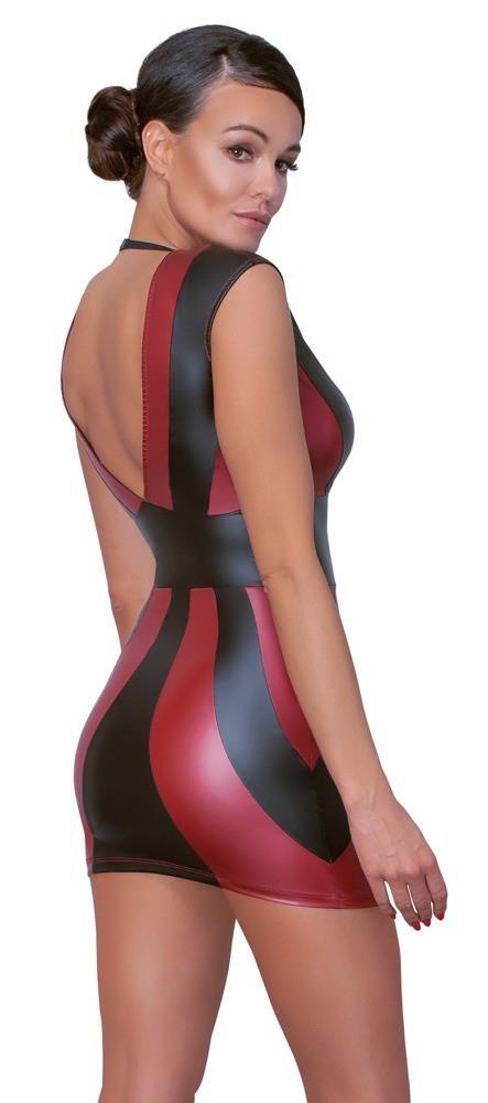 Dress red/black XL Cottelli PARTY