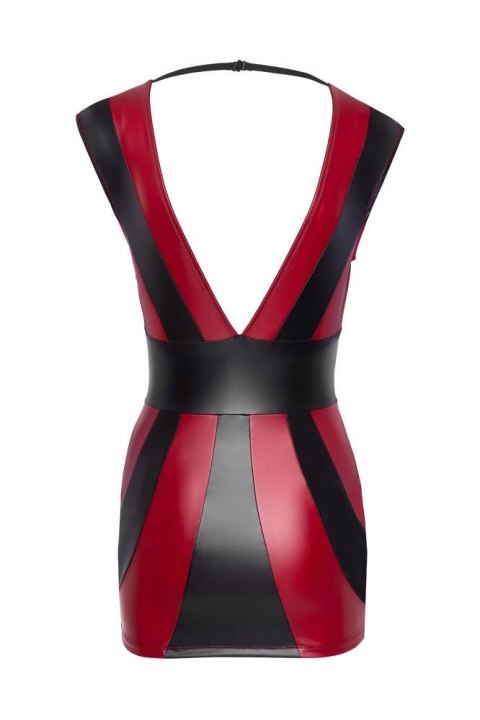 Dress red/black XL Cottelli PARTY