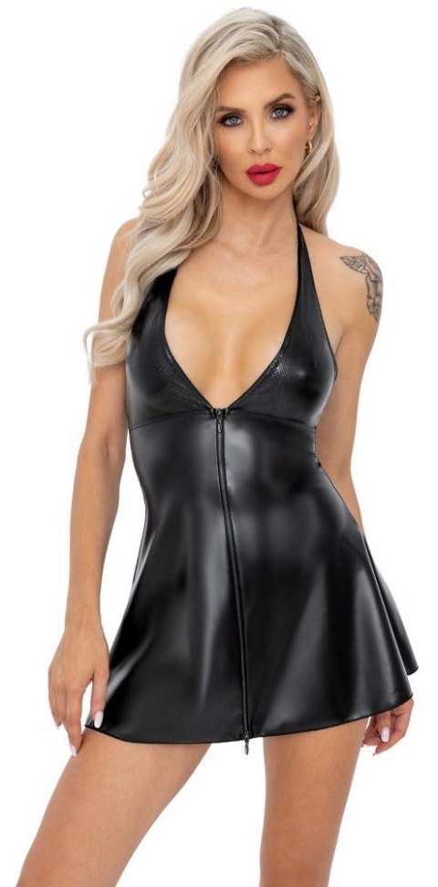 Flared dress M Noir