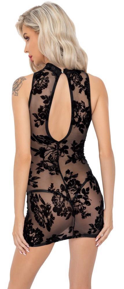 Mini Dress L Noir