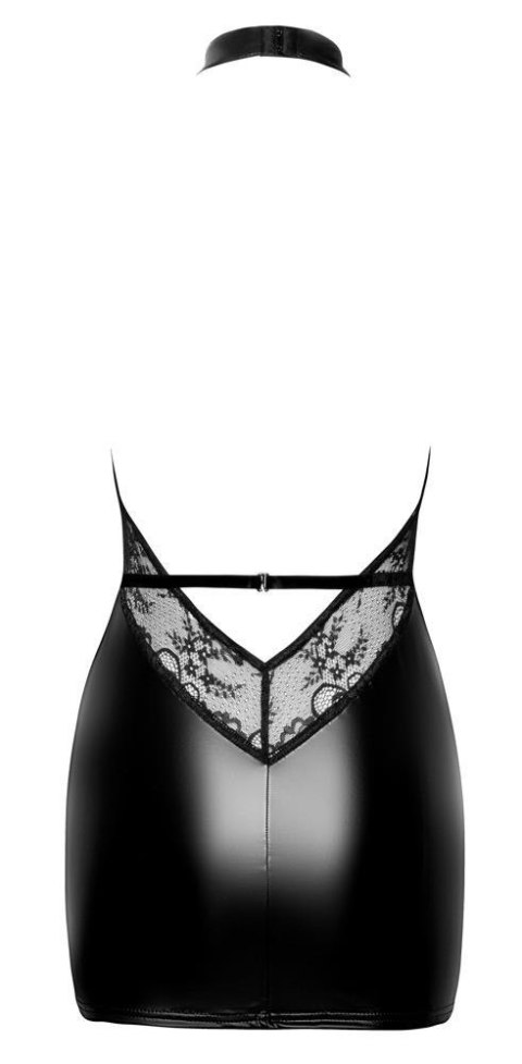 Mini Dress Lace S Noir