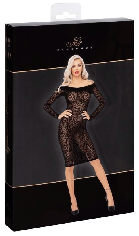 Noir Midi Dress XL Noir