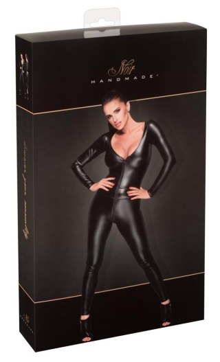 Jumpsuit zip M Noir