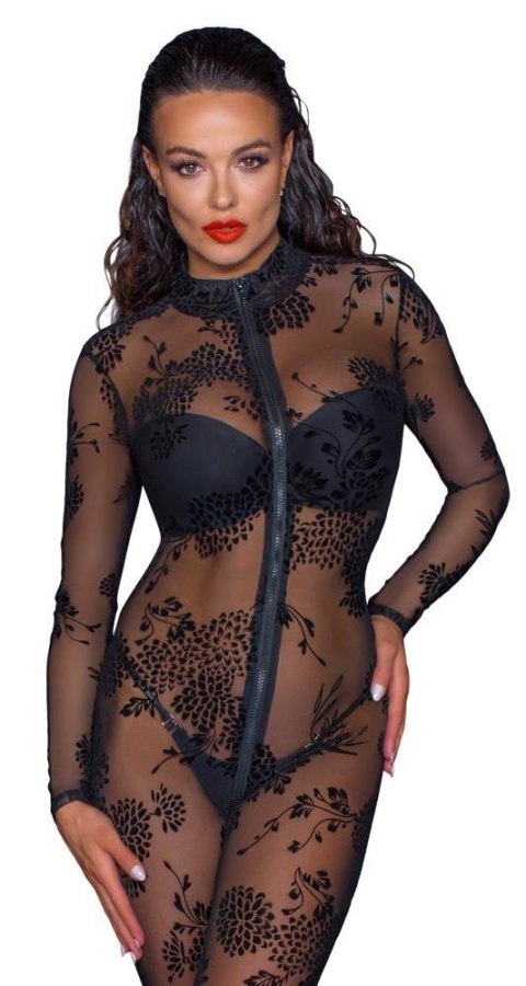 Noir Jumpsuit Flock XL Noir