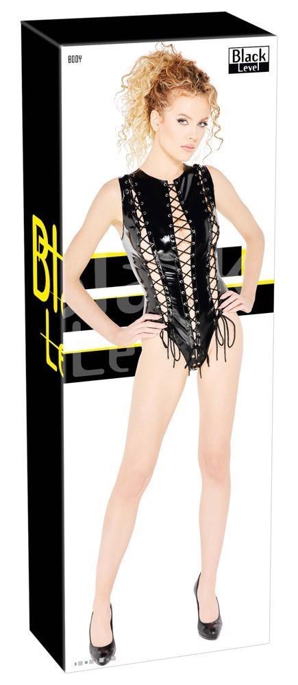 Vinyl Body lace XL Black Level