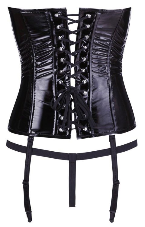 Vinyl Corset black2XL Black Level