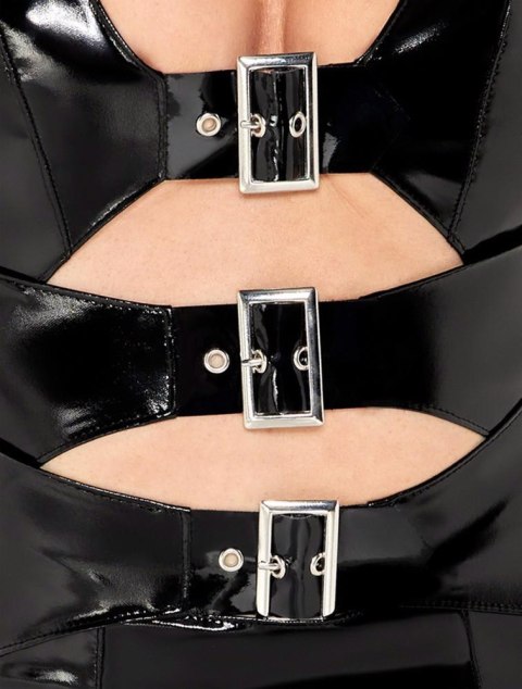 Vinyl Dress Buckle L Black Level