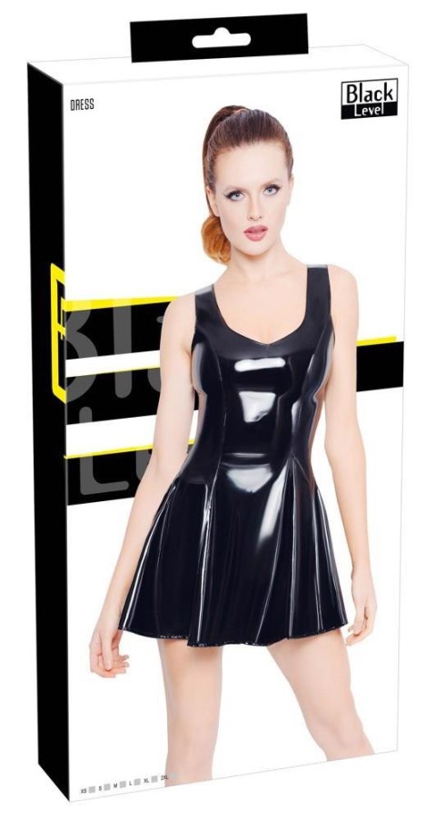 Vinyl Dress black 2XL Black Level