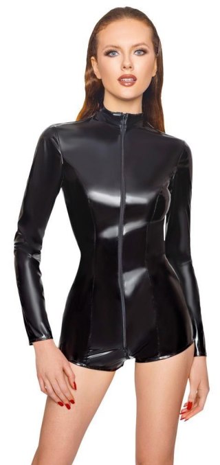 Vinyl Jumpsuit M Black Level