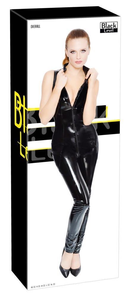 Vinyl jumpsuit L Black Level