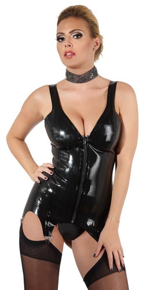 Latex Basque black XL Late X