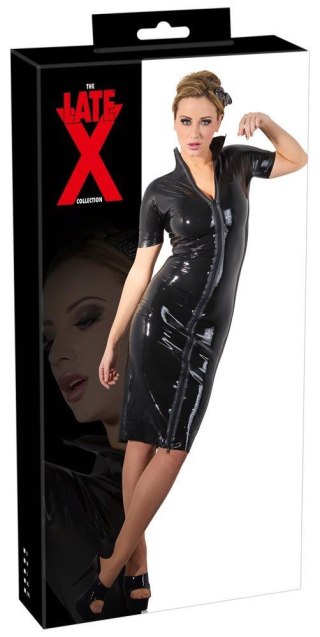 Latex Dress Zip M Late X