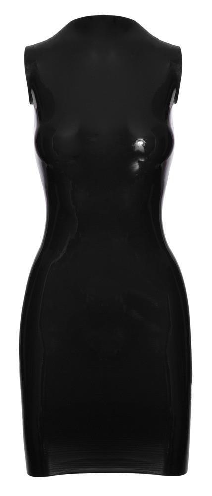Latex Dress black M Late X
