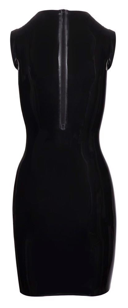 Latex Dress black M Late X