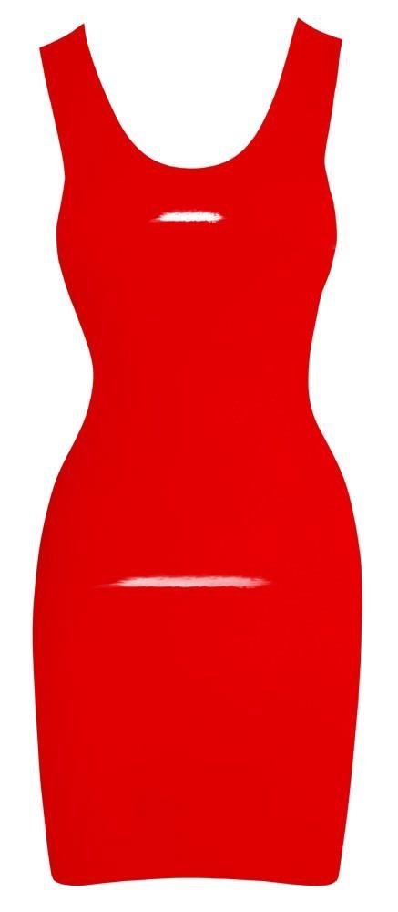 Latex Dress red L Late X