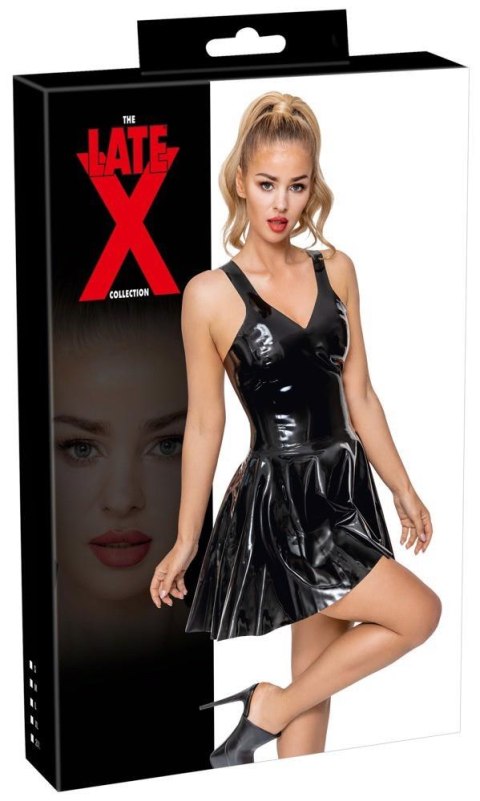 Latex Mini Dress 2XL Late X