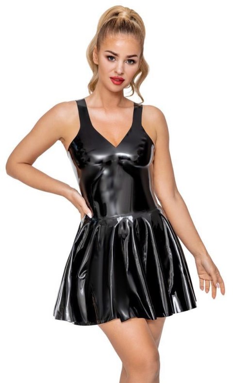 Latex Mini Dress M Late X