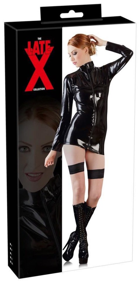 Latex Shirt zip black S Late X Latex Shirt zip black S Late X