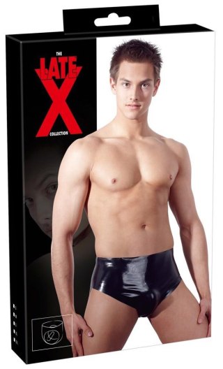 Men's Latex Briefs with Plug S Late X